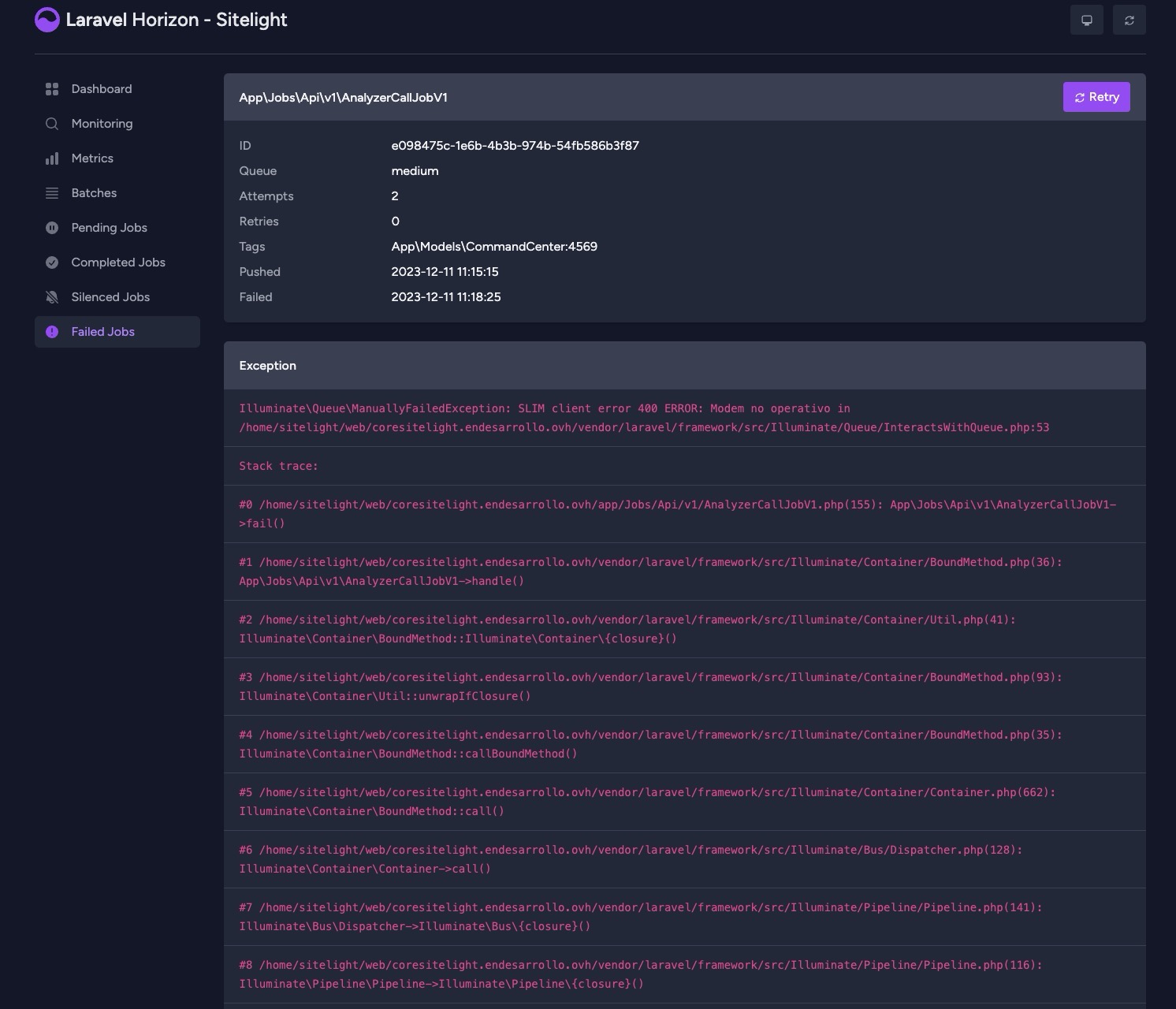 Exceptions  Laravel News