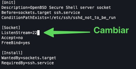 Ubuntu 24 : /etc/systemd/system/ssh.service.requires : Editar